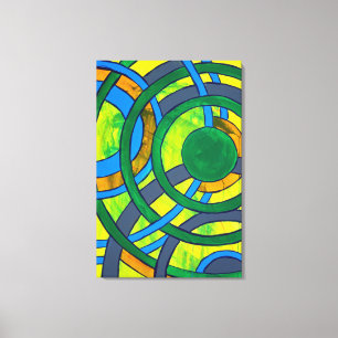 Impressão Em Tela Composição #28 por Michael Moffa