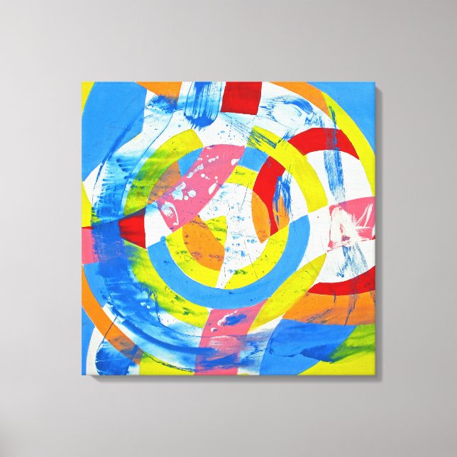 Impressão Em Tela Composição 2 de Michael Moffa (Frente)