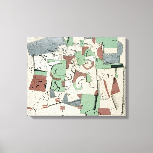 Impressão Em Tela Composição, c.1920 (Frente)