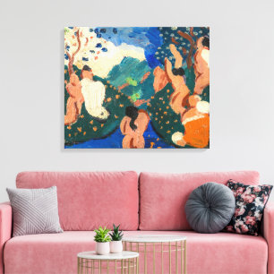 Impressão Em Tela Composição Clássica   Andre Derain  