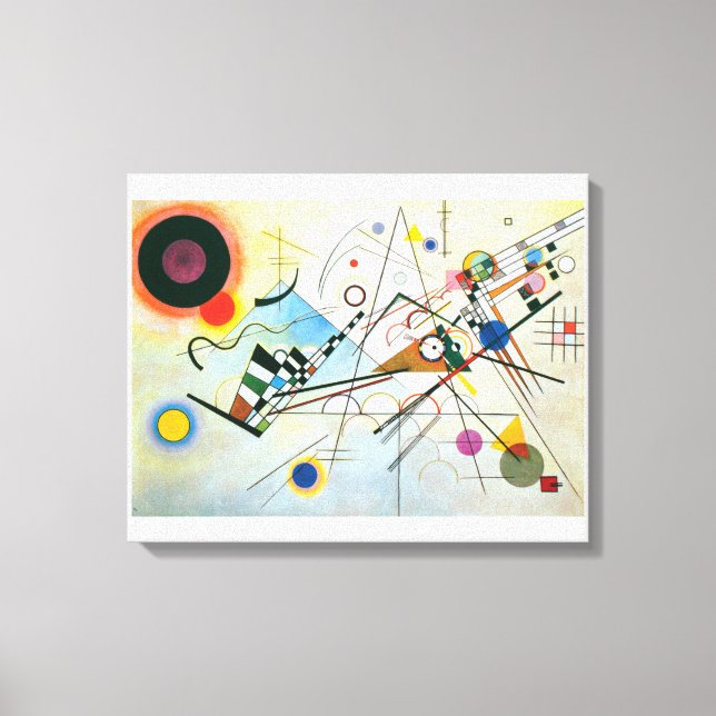 Impressão Em Tela Composição VIII de Wassily Kandinsky (Frente)