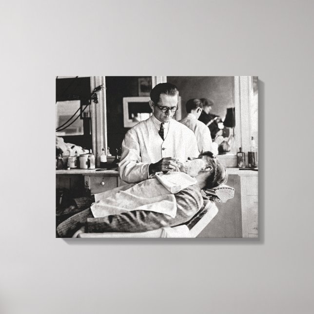 Impressão Em Tela Compro Barber, 1923 (Frente)