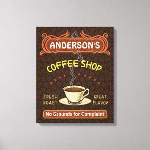 Impressão Em Tela Compro Café com Mug Crie o seu