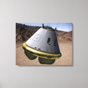 Impressão Em Tela Conceito de veículo de exploração da tripulação