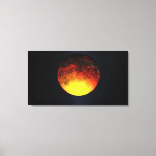 Impressão Em Tela Conceito do artista de Kepler-10b