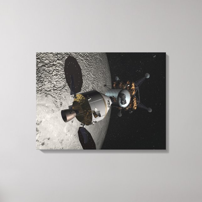 Impressão Em Tela Conceito do veículo de exploração da tripulação de (Frente)