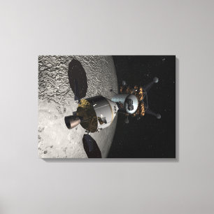 Impressão Em Tela Conceito do veículo de exploração da tripulação de