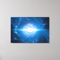 Concentração SPACE ART de duas estrelas de nêutron