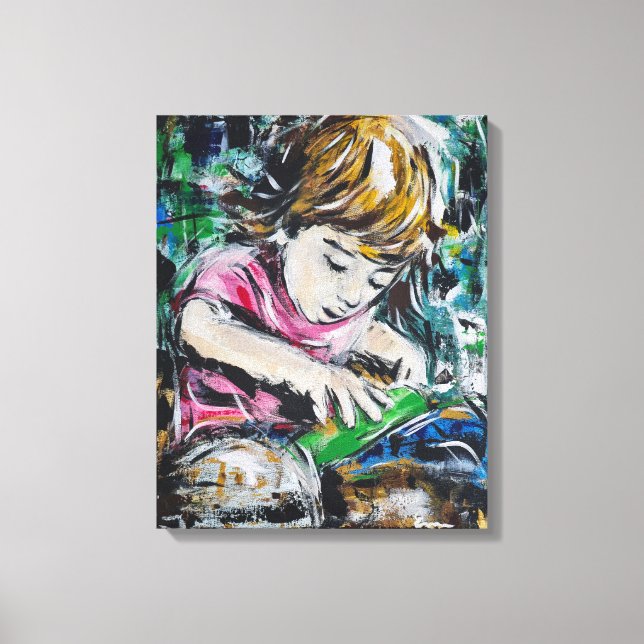 Impressão Em Tela Concentrée de sable (Frente)