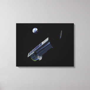 Impressão Em Tela Concepção artística do Spitzer