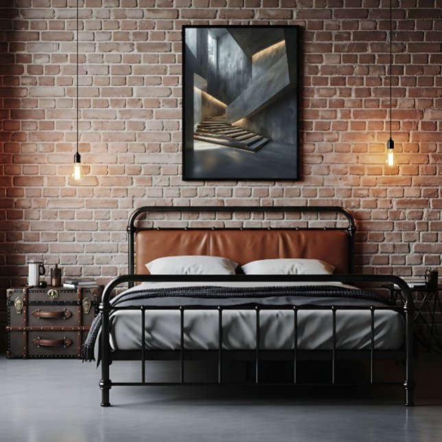 Impressão Em Tela Concrete & Light (Criador carregado)