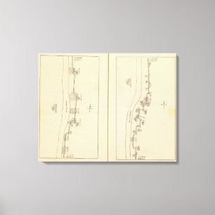 Impressão Em Tela Condado New York do mapWestchester do índice