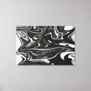 Impressão Em Tela Conflito interno Máxima pintura Abstrato