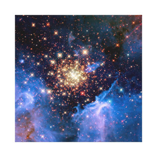 Impressão Em Tela Conjunto de estrela de NGC 3603 - foto do espaço