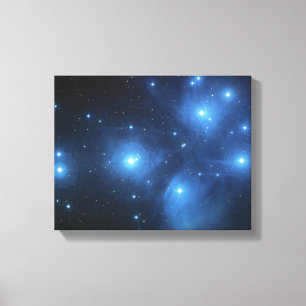 Impressão Em Tela Conjunto de estrela de Pleiades
