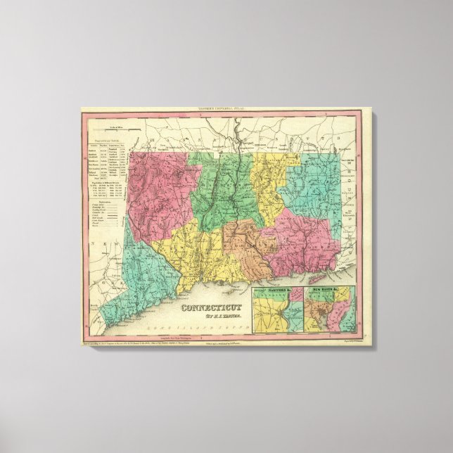 Impressão Em Tela Connecticut 10 (Frente)