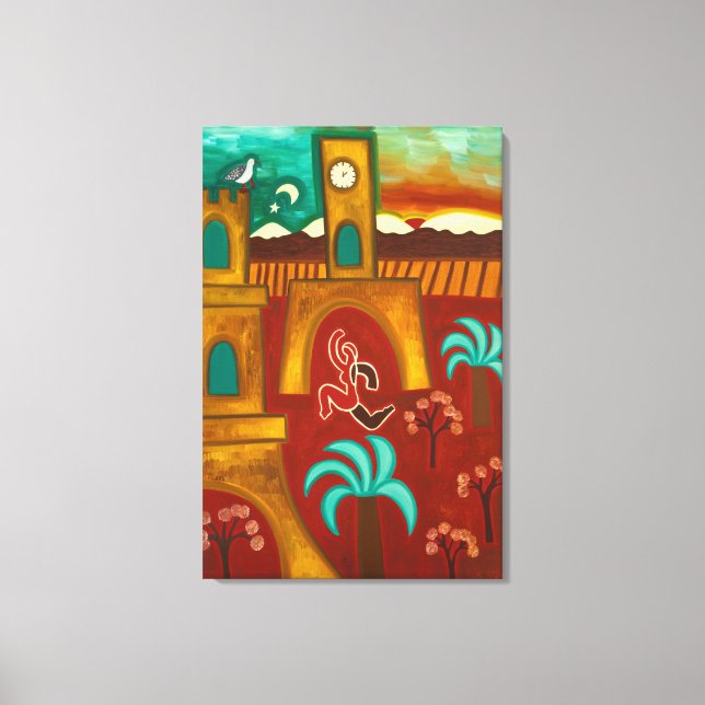 Impressão Em Tela Conquistando o Castelo 2010 (Frente)