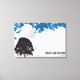 Impressão Em Tela Conselho de Memória de Entrada da Árvore de Empurr