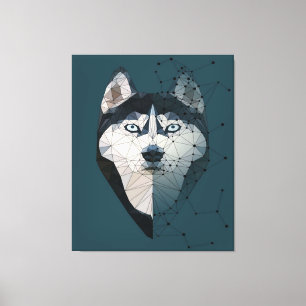 Impressão Em Tela Constelação Engraçada De Rosto De Rouco Oferece