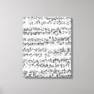 Impressão Em Tela Contagem da música de Johann Sebastian Bach