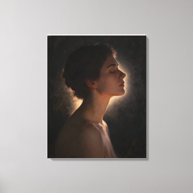 Impressão Em Tela Contemplação (Frente)