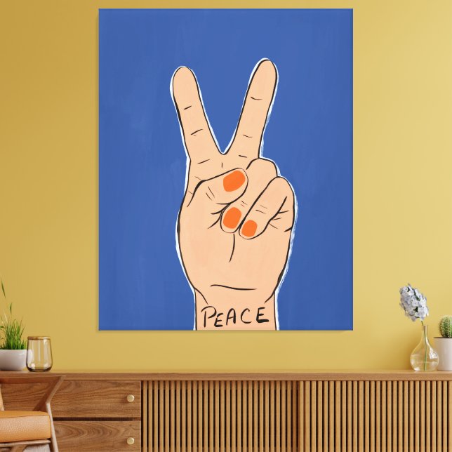 Impressão Em Tela Contemporary Gallery Art  (Insitu(Sala de estar))