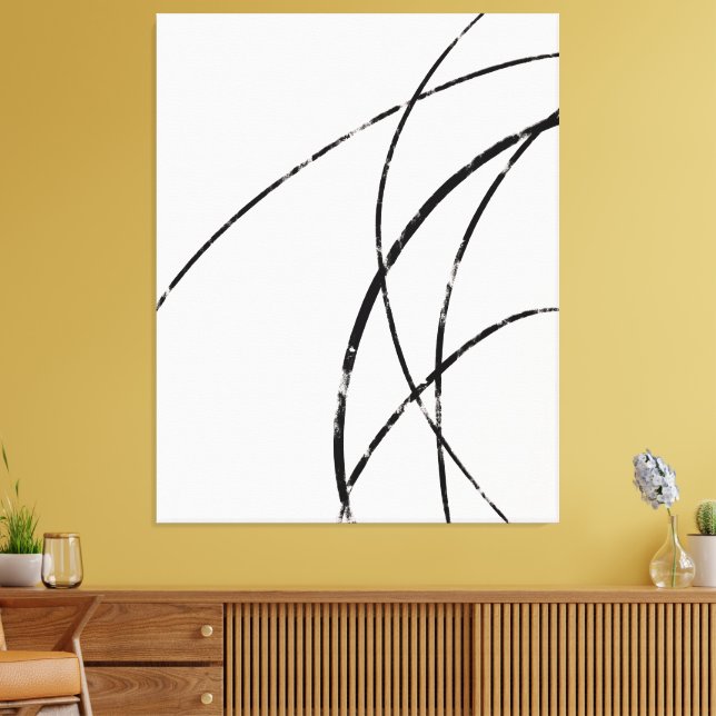 Impressão Em Tela Contemporary Gallery Art  (Insitu(Sala de estar))