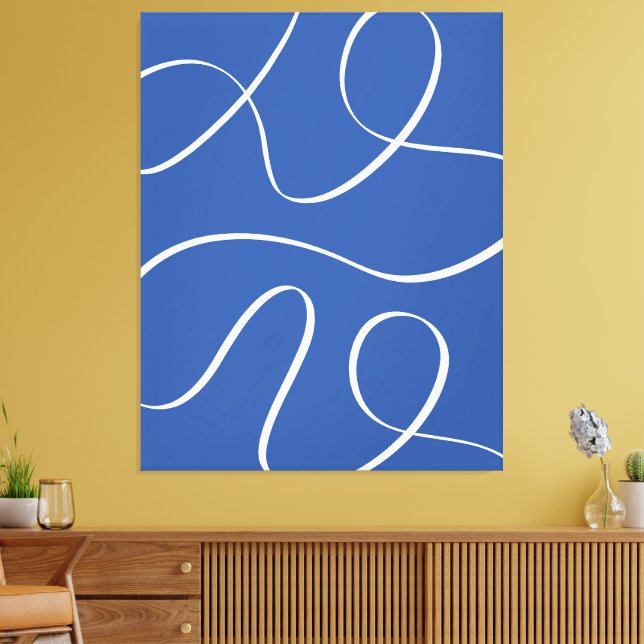 Impressão Em Tela Contemporary Gallery Art  (Insitu(Sala de estar))