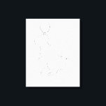 Impressão Em Tela Contorno Gestural<br><div class="desc">Contorno Gestural II por Ethan Harper. | 140407GG</div>