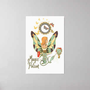 Impressão Em Tela Contos de Fadas e Momentos Mágicos