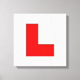 Impressão Em Tela Controlador de Aprendiz L-Plate / Bachelorette Hen