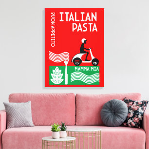 Impressão Em Tela Cook italiano