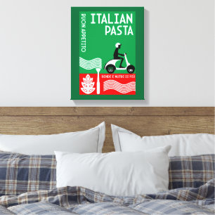 Impressão Em Tela Cook italiano