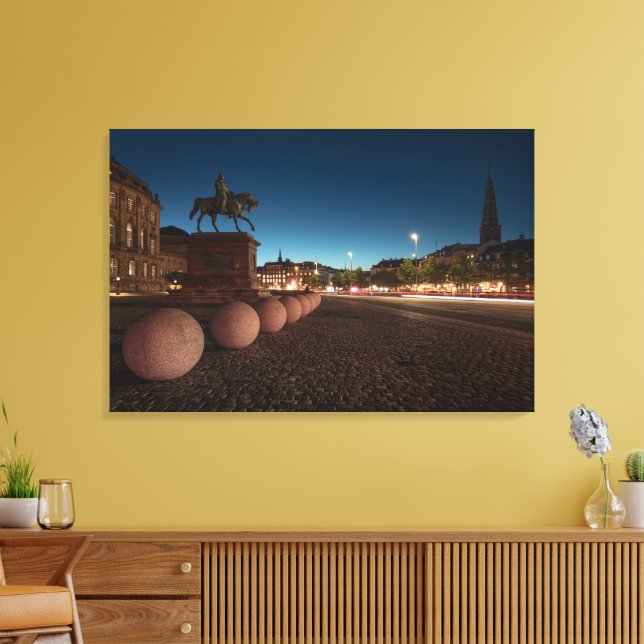 Impressão Em Tela Copenhaga Dinamarca (Insitu(Sala de estar))