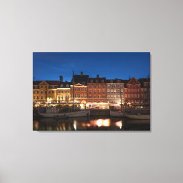 Impressão Em Tela Copenhaga Dinamarca