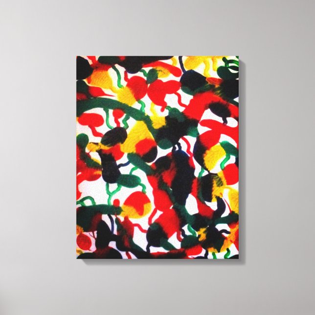 Impressão Em Tela Cor da Viagem (Frente)