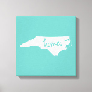 Impressão Em Tela Cor Home do costume de North Carolina