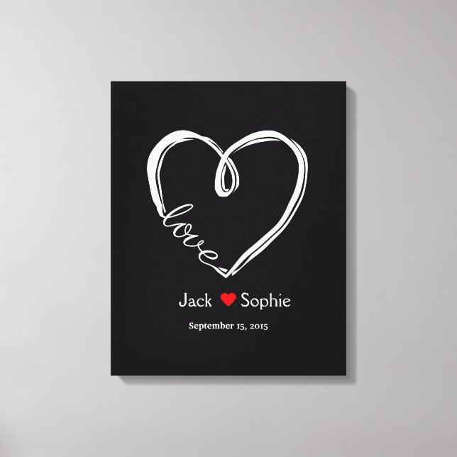 Impressão Em Tela cor infinita do livro de convidados do alternativo (Frente)