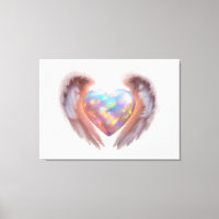 *~* Coração brilhando anjo AP78 Opal