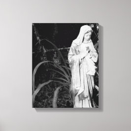 Impressão Em Tela Coração Sagrado de Maria Fotografia Original