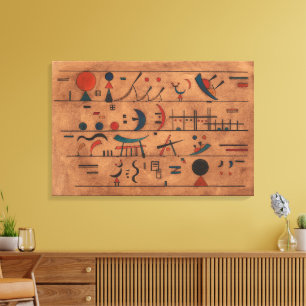 Impressão Em Tela Cordas de Caracteres Wassily Kandinsky