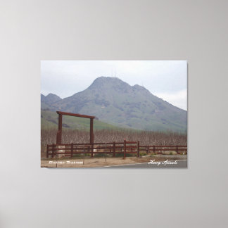 Impressão Em Tela Cordilheira das Montanhas dos Botões Sutter