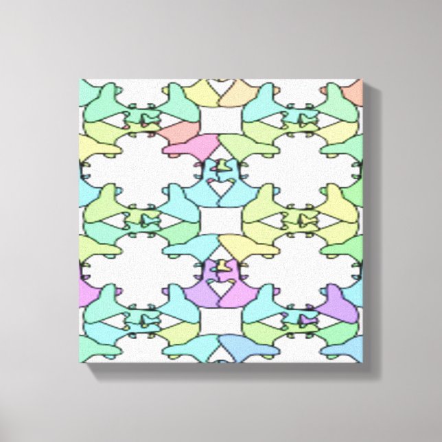 IMPRESSÃO EM TELA CORES DE PASTEL (Frente)