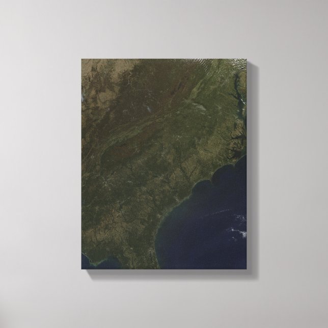 Impressão Em Tela Cores de queda no sudeste dos Estados Unidos (Frente)