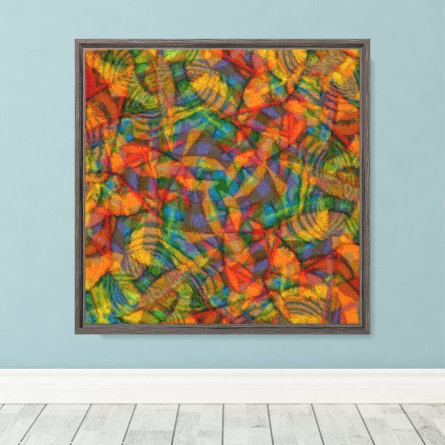 Impressão Em Tela Cores do outono (Insitu(piso de madeira))