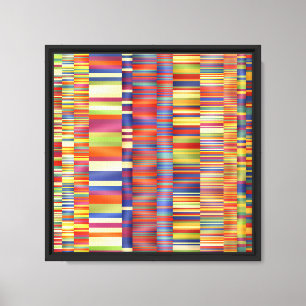 Impressão Em Tela Cores hipnóticas Design de padrão