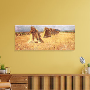 Impressão Em Tela Cornfield - Olga Wisinger-Florian