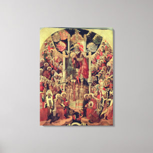 Impressão Em Tela Coronação da Virgem