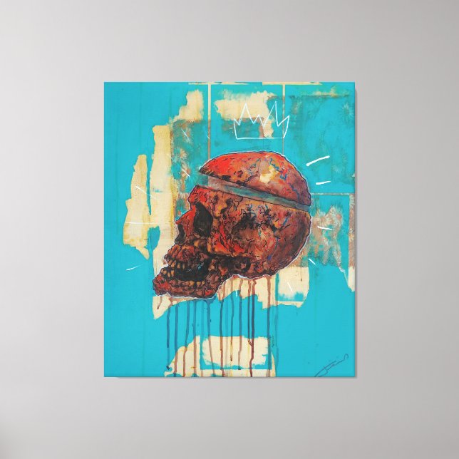 Impressão Em Tela "Coronada Mortalidad #2" (Frente)