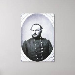 Impressão Em Tela Coronel John M. Chivington (foto de b/w)